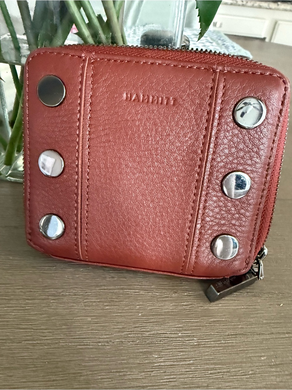 Hammitt Leather Zip Wallet